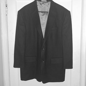 Oscar De la Renta wool blazer jacket w/silk lining